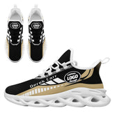 Custom Black Yellow New Orleans Maxsoul Shoes Personalized Sneaker FN003-D020325-19